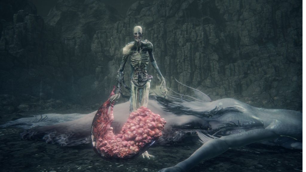 L'Orfano che esce dal ventre di Kos: il bosso finale del DLC di Bloodborne