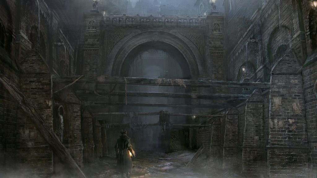 Yharnam Centrale, l'area iniziale di Bloodborne